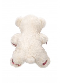 Бондажный набор: белый мишка с розовыми оковами и наручниками - Pecado - купить с доставкой в Туле