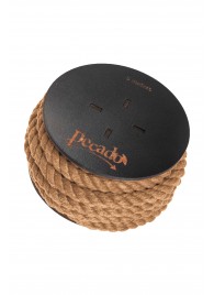 Джутовая веревка для шибари на катушке - 5 м. - Pecado - купить с доставкой в Туле