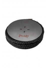 Черная веревка для шибари на катушке - 10 м. - Pecado - купить с доставкой в Туле