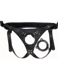 Пояс Hard Brutal для больших насадок - LOVETOY (А-Полимер) - купить с доставкой в Туле