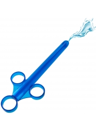 Синий шприц для введения лубриканта XL Lubricant Launcher - XR Brands - купить с доставкой в Туле