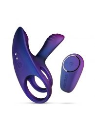 Фиолетовое эрекционное виброкольцо с клиторальной подушечкой Infinity Ignite - ONE DC B.V. - в Туле купить с доставкой