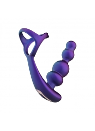 Фиолетовое эрекционное виброкольцо с анальной ёлочкой Stellar Force - ONE DC B.V. - в Туле купить с доставкой