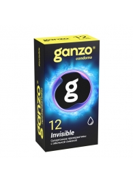 Супертонкие презервативы Ganzo Invisible - 12 шт. - Ganzo - купить с доставкой в Туле