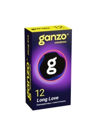 Презервативы с анестетиком для продления удовольствия Ganzo Long Love - 12 шт. - Ganzo - купить с доставкой в Туле