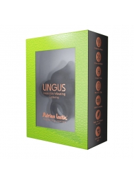 Черное эрекционное кольцо Lingus с вибрацией - Adrien Lastic - в Туле купить с доставкой