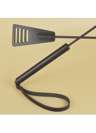 Черный кожаный стек «Сириус» - 60 см. - Sitabella - купить с доставкой в Туле