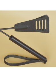 Черный кожаный стек «Сириус» - 60 см. - Sitabella - купить с доставкой в Туле