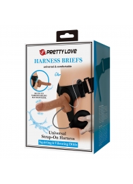 Женский страпон с вибрацией и эффектом эякуляции Oher - Baile - купить с доставкой в Туле