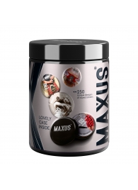 Черные утолщенные презервативы MAXUS Extra Strong с железным кейсом - 15 шт. - Maxus - купить с доставкой в Туле
