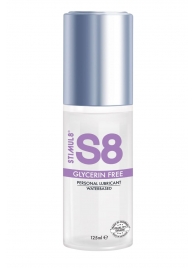 Лубрикант на водной основе S8 Glycerin Free без глицерина - 125 мл. - Stimul8 - купить с доставкой в Туле
