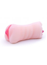 Телесный двусторонний мастурбатор - вагина и ротик - Boys of Toys - в Туле купить с доставкой