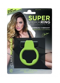 Люминесцентное эрекционное виброкольцо Super - Clara Morgane - в Туле купить с доставкой