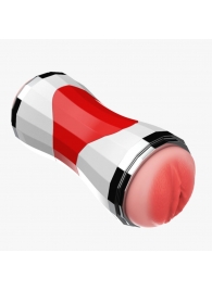 Двусторонний мастурбатор в колбе Power Grip Cup - вагина и ротик - Boys of Toys - в Туле купить с доставкой