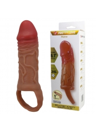 Реалистичная насадка на член Peirre - 15,5 см. - Baile - в Туле купить с доставкой