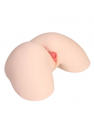 Мастурбатор-полуторс с двойным слоем материала Jenny Onahole Real Hips - KOKOS - в Туле купить с доставкой