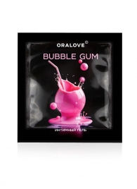 Саше съедобной оральной смазки OraLove с ароматом бабл-гам - 3 гр. - Биоритм - купить с доставкой в Туле