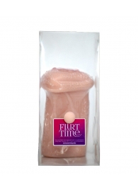 Телесный мастурбатор-вагина с фигурками на поверхности - LOVETOY (А-Полимер) - в Туле купить с доставкой