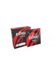 Презервативы с ароматом колы Expert Cola - 3 шт. - Expert - купить с доставкой в Туле