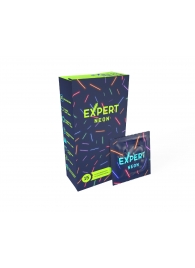 Светящиеся в темноте презервативы Expert Neon - 15 шт. - Expert - купить с доставкой в Туле