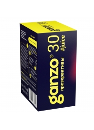 Ароматизированные презервативы Ganzo Juice - 30 шт. - Ganzo - купить с доставкой в Туле