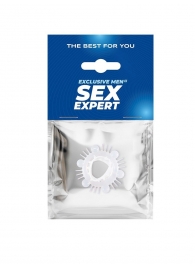 Стимулирующая насадка на пенис с несколькими видами рельефа - Sex Expert - в Туле купить с доставкой