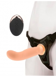 Женский вибрострапон со съемной насадкой и пультом ДУ - Erokay - купить с доставкой в Туле