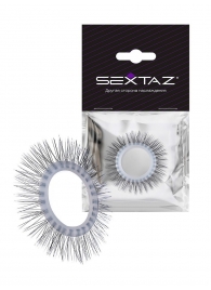 Круглое эрекционное кольцо с «ресничками» - Sextaz - в Туле купить с доставкой