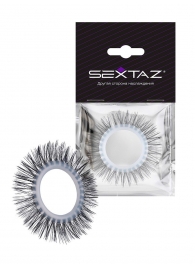 Круглое эрекционное кольцо с длинными «ресничками» - Sextaz - в Туле купить с доставкой