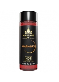 Массажное масло с согревающим эффектом Massage Oil Warming - 100 мл. - HOT - купить с доставкой в Туле