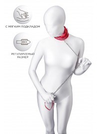 Красный ошейник с подкладкой из меха - ToyFa - купить с доставкой в Туле