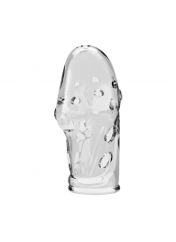 Прозрачная насадка на пенис Booker - 8 см. - Baile - в Туле купить с доставкой
