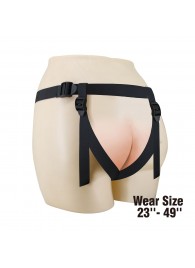 Черные трусики харнесс с платформой Caludio I - Baile - купить с доставкой в Туле