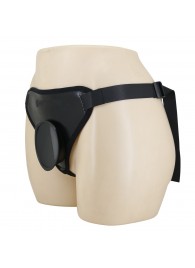 Черные трусики харнесс с платформой Caludio I - Baile - купить с доставкой в Туле