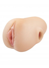 Телесный мастурбатор-вагина Pussy Pounder Squeeze Stroker - Pipedream - в Туле купить с доставкой