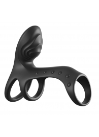 Черная насадка на пенис Ultimate Couples Cage Pro - Pipedream - в Туле купить с доставкой