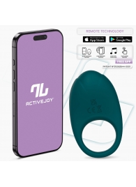 Зеленое интерактивное виброкольцо Ringo - Intoyou - в Туле купить с доставкой