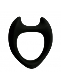 Черное эрекционное кольцо с рожками Wooomy Toro M - Adrien Lastic - в Туле купить с доставкой