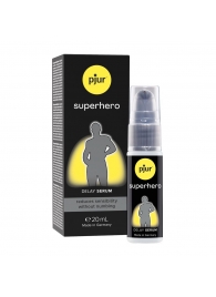 Пролонгатор-сыворотка pjur Superhero Delay Serum - 20 мл. - Pjur - купить с доставкой в Туле