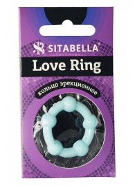 Цветное эрекционное кольцо Love Ring с бусинами - Sitabella - в Туле купить с доставкой