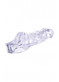 Прозрачная насадка-удлинитель Length Enhancer с подхватом - 16 см. - NMC - в Туле купить с доставкой