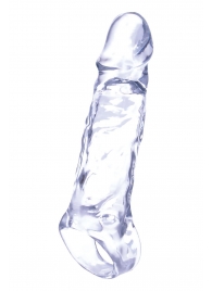 Прозрачная насадка-удлинитель Length Enhancer с подхватом - 16 см. - NMC - в Туле купить с доставкой