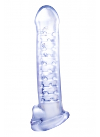 Прозрачная насадка-удлинитель Stretchy Touch - 18 см. - NMC - в Туле купить с доставкой