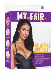 Телесная надувная секс-кукла с 3 любовными отверстиями - NMC - в Туле купить с доставкой