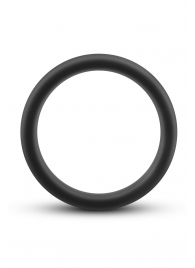 Черное эрекционное кольцо Silicone Go Pro Cock Ring - Blush Novelties - в Туле купить с доставкой