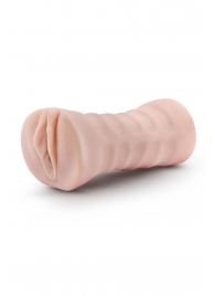 Телесный мастурбатор-вагина Ayumi с вибрацией - Blush Novelties - в Туле купить с доставкой