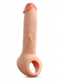 Телесная насадка-удлинитель Thrive 8.75 Inch Realistic Penis Extender Sleeve - 22,2 см. - Blush Novelties - в Туле купить с доставкой