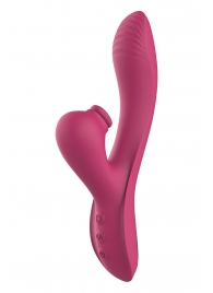 Розовый вибратор-кролик Dual G-Spot Vibe - 22,5 см. - Dream Toys
