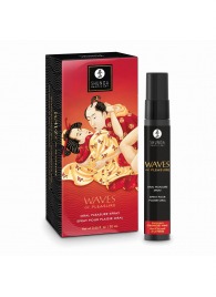 Оральный спрей Waves of Pleasure с ароматом клубники и шампанского - 20 мл. - Shunga - купить с доставкой в Туле