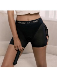 Трусики-шорты для фиксации насадок Strap-on-me Harness Lingerie Halo - size M - Strap-on-me - купить с доставкой в Туле